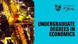 Undergraduate degrees in Economics