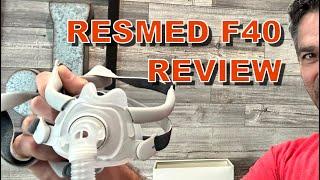 ResMed AirFit F40 Honest Full Face Mask CPAP Review