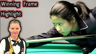 Mink nutcharut vs Diana snooker highlight frame