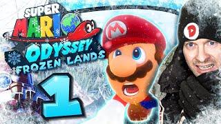 SUPER MARIO ODYSSEY FROZEN LANDS  #1: Icy Hat Kingdom & Cascade Kingdom