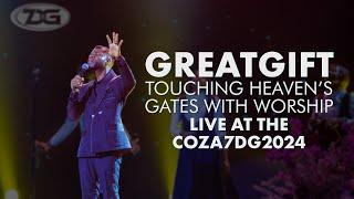 Greatgift touching Heavens gate with Worship Live at #COZA7DG2024