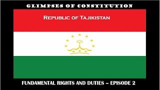 Tajikistan - Ҷумҳурии Тоҷикистон | Glimpses of Constitution | Episode 2 | By Adv. Rahul Mhaskar