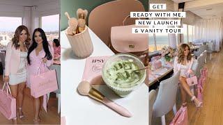 GET READY WITH ME, NEW LAUNCH & MAKEUP VANITY TOUR!VLOG 07 SLMISSGLAM