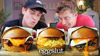 So the Famous "EGGSLUT" is now in the UK!? (The Ultimate Brunch Burger??)