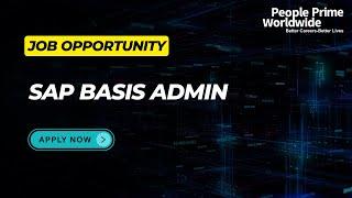 Exciting Opportunities for SAP Basis Admin Roles