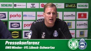 Pressekonferenz GWD Minden - VfL Lübeck-Schwartau | 27.09.2024