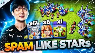 STARs New MECHA Spam Army is UNSTOPPABLE at TH16 | Clash of Clans Event Attack Strategy