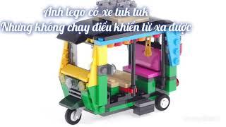 Lego Tuk Tuk ( Moc ) with RC - Lắp ghép xe Tuk Tuk lego