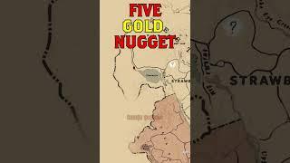 RDR 2 Five Gold Nugget Location Guide | #shorts #rdr2 #reddeadredemption