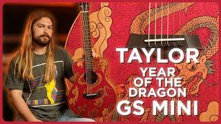 This Guitar is Fire! Year Of The Dragon Taylor Gs Mini