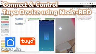 Connect and Control Tuya / Smart Life Device using Node-RED (BARDI Smart Home)