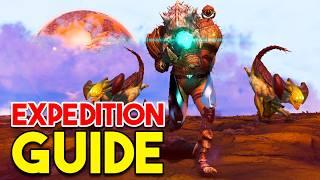 Expeditions Beginners Guide featuring the Liquidator Expedition in No Man's Sky 2024