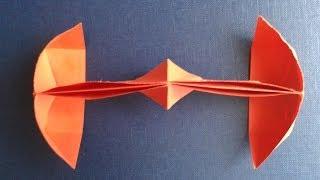 How to Make an Easy Origami Star Wars TIE Fighter