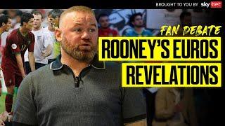 Rooney: I Tried To Get Ronaldo Sent Off! | Fan Debate Euros Special Part 3