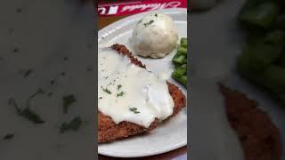 Chicken Fried Chicken at a saloon - the start