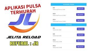 REVIEW APLIKASI JUAL PULSA TERMURAH JELITA RELOAD