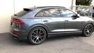 New Audi Q8 Lowered with factory tool!