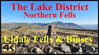 Uldale Fells & Binsey. Northern Fells. Lake District. 18th March 2022