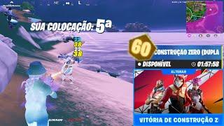 fiquei em 5° no meu 1° CAMPEONATO da VITÓRIA ZERO BUILD - FORTNITE FULL GAMEPLAY ep. 03