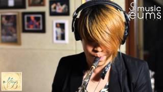 Saxophonist SJ 'my love' cover newB boss Vocal Performer VE 5 effetor electronica jazz sax play