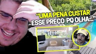 CASIMIRO REAGE: CASA EM BÚZIOS (PORTEIRA FECHADA) COM VISTA LINDA ft. ChiCoin | Cortes do Casimito