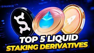 Top 5 Liquid Staking Derivatives Best LSD Tokens for Ethereum Staking after ETF Approval