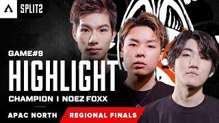 ALGS Y4 Split2 I APAC North I Regional Finals Game 9 I Champion I NOEZ FOXX I Highlight KR