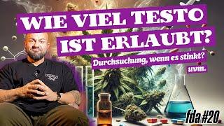 Wie viel Testo darf man besitzen? Durchsuchung, weil es nach Marihuana riecht? - fda#20