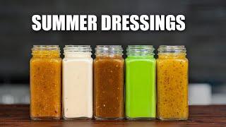 STOP Buying Salad Dressing! My 5 Best Recipes