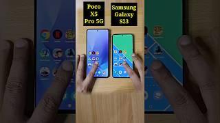 Poco X5 Pro 5G Vs Samsung Galaxy S23 Speed Test Comparison |