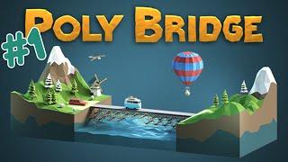 Строим мосты: ВЕЛИКИЕ ИНЖЕНЕРНЫЕ ДОСТИЖЕНИЯ В POLY BRIDGE!