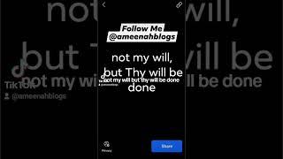 FollowMe @ameenahblogs #everyone #followme #notmine #viral #ameenahblogs #viralreels  #thywillbedone