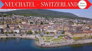 A beautiful city of Switzerland Neuchatel situted next to a lake ¦ @MoonCreatives​