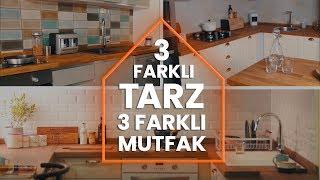 Mutfağınıza Renk Katacak 3 Farklı Tasarım | Dekorasyon Fikirleri