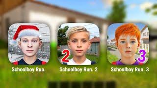 Schoolboy Runaway 1, 2 & 3 Full Gameplay || Schoolboy New Escape | Schoolboy Runaway 2 Mod Menu