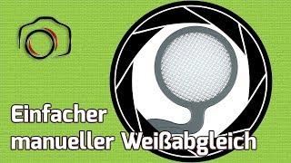 Weißabgleich leicht gemacht - JJC WB-F1