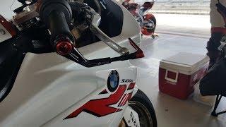 The reason you need a lever guard for trackdays