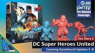 Discussing Dev Diary 2 | DC Super Heroes United | (Gamefound Updates 5 - 8)