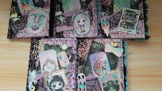 Craft with Me: Pastel Goth Junk Journals - Part 5.2 (Journal Toppers)