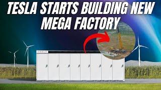 Tesla begins building new MEGA factory in China