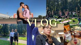 VLOG/Йога на природе, Поездка в Курск