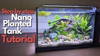 The ultimate cheap nano planted tank - A step by step planted aquarium guide