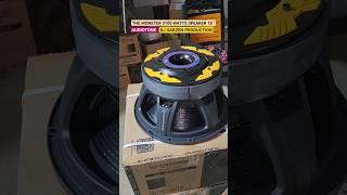 Audiotone 3100 watts 18`` 6'' voice coil #dj_sarzen_production 2024