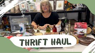 Thrift Haul/Thrifting for resale/Finding secondhand treasures and what to do with them.