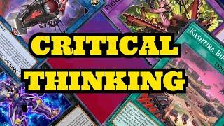 YU-GI-OH! CRITICAL THINKING | TECHNICAL PLAY