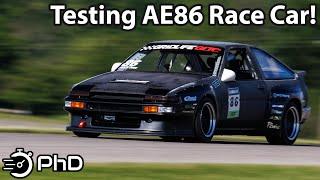 How Sideways is TOO Sideways? Testing My K-Swap AE86 Touring Car at Gingerman!