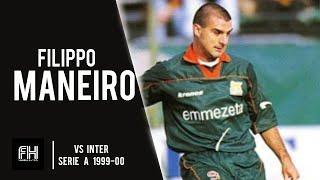 Filippo Maniero ● Goal and Skills ● Venezia 1-0 Inter ● Serie A 1999-00