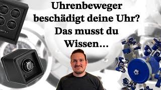 Ratgeber - Uhrenbeweger: Wartungshilfe oder Risiko? Räumen wir mit den Mythen auf!