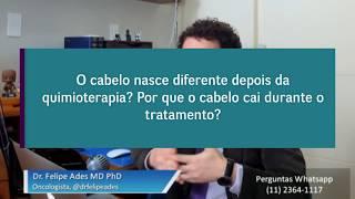 O cabelo nasce diferente depois da quimioterapia? Por que o cabelo cai durante o tratamento?