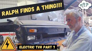 RALPH finds a THING!!! TVR EV Conversion Part 7 #TVRWedgee #chargeheadsuk